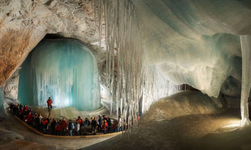 Ice Caves & Golling Waterfalls